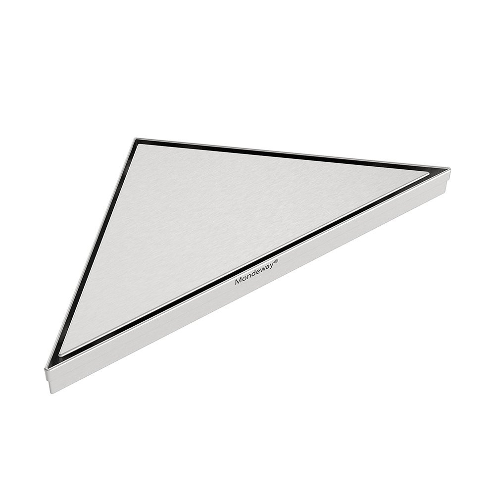 J Series Triangular Corner Drain Vertical Outlet