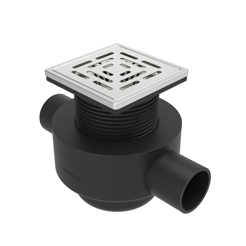 I Series Square Drain Horizontal Dual Outlet Engineering