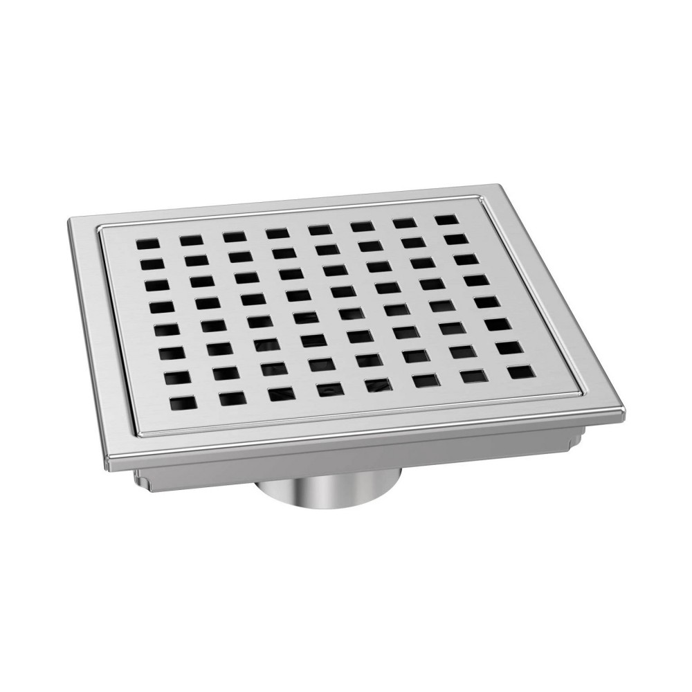 I Series Square Vertical Outlet Drain SUS304