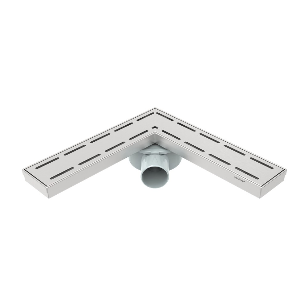 L2-39A Horizontal Outlet Corner Drain SUS304